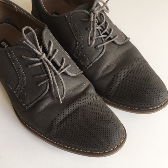 12 MADDEN men’s tie OXFORD CASUAL dress shoes - Picture 2 of 9
